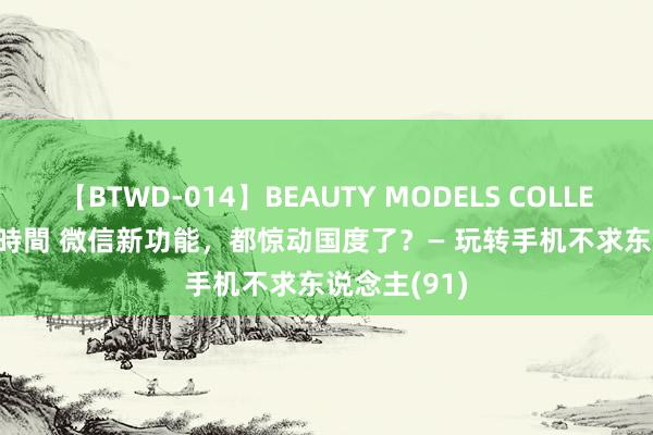 【BTWD-014】BEAUTY MODELS COLLECTION 2 4時間 微信新功能，都惊动国度了？— 玩转手机不求东说念主(91)