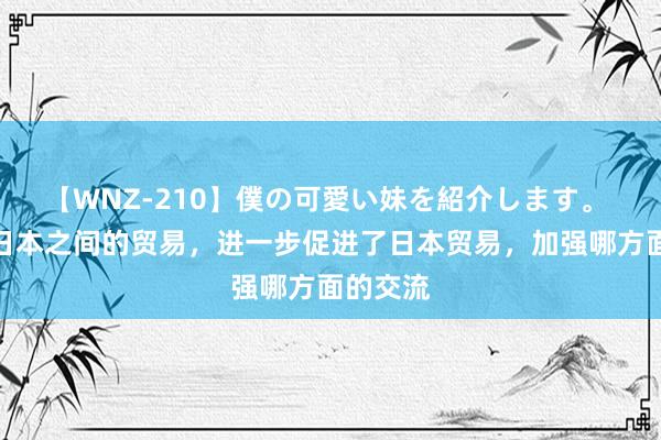 【WNZ-210】僕の可愛い妹を紹介します。 暹罗与日本之间的贸易，进一步促进了日本贸易，加强哪方面的交流